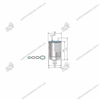 Фильтр топливный Delphi HDF669