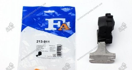 Кронштейн кріпленя глушника боковий Peugeot 307 /Citroen C4 1.4/1.6/2.0 hdi FA1 (Fischer Automotive One) 213-911 (фото 1)