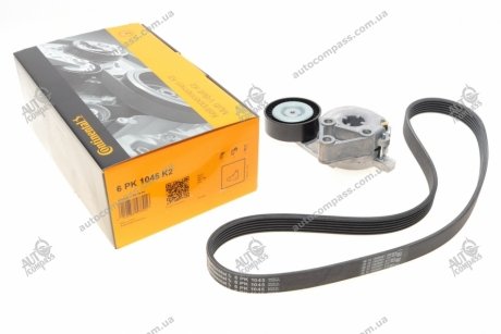 Комплект поликлинового ремня Contitech 6PK1045K2