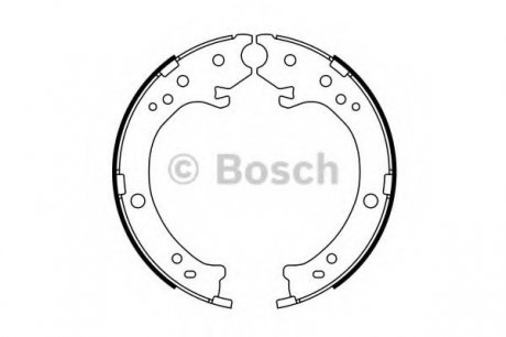 Колодки гальмівні барабанні Bosch 0986487765 (фото 1)