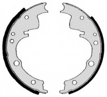Тормозные колодки барабанні BREMBO SA6501 (фото 1)
