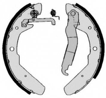 Гальмівні колодки барабанні BREMBO S85517 (фото 1)