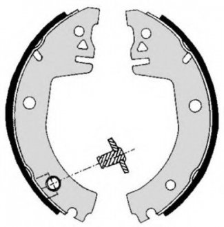 Гальмівні колодки барабанні BREMBO S85512 (фото 1)