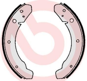 Гальмівні колодки барабанні BREMBO S85501 (фото 1)