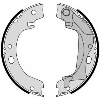 Гальмівні колодки барабанні BREMBO S83560 (фото 1)