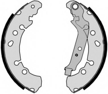 Тормозные колодки барабанные BREMBO S83513 (фото 1)