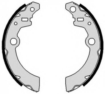 Гальмівні колодки барабанні BREMBO S79523 (фото 1)