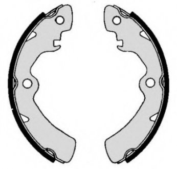 Тормозные колодки барабанні BREMBO S79503 (фото 1)