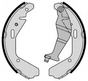 Гальмівні колодки барабанні BREMBO S79502 (фото 1)