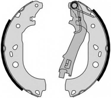 Тормозные колодки барабанные BREMBO S23533 (фото 1)