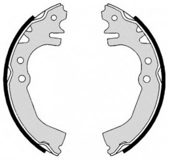 Тормозные колодки барабанні BREMBO S16513 (фото 1)