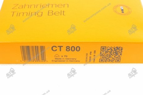 Ремень ГРМ Conti CONTI Contitech CT800