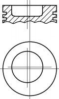 Поршень NURAL 87-178807-00