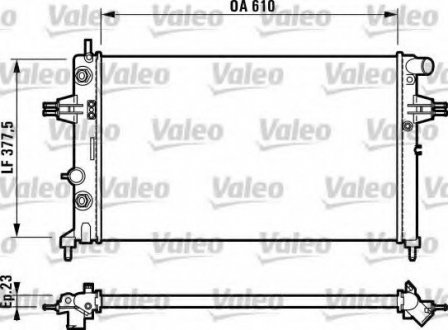 Радіатор системы охлаждения Valeo 732549 (фото 1)