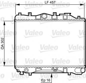 Радиатор системы охлаждения Valeo 730436 (фото 1)