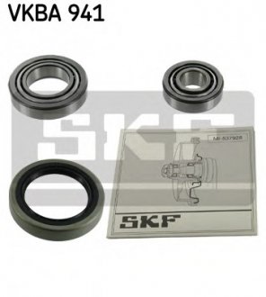 Підшипник ступиці, комплект MERCEDES 190/124 "F "2,0/2,3 "80-98 SKF VKBA 941 (фото 1)