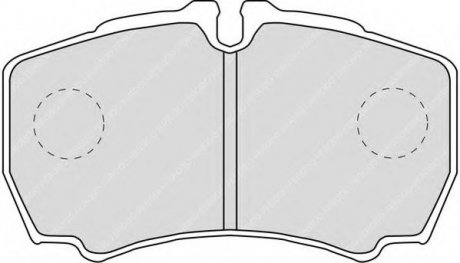 Гальмівні колодки барабанні Ferodo FVR1405