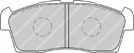 Тормозные колодки дисковые Ferodo FDB1812