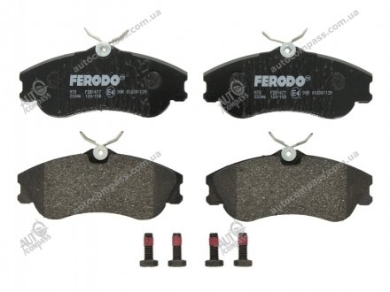 Тормозные колодки дисковые Ferodo FDB1477 (фото 1)