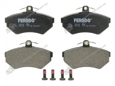 Тормозные колодки дисковые Ferodo FDB1289 (фото 1)