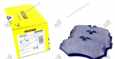 Комплект гальмівних колодок TEXTAR 2302101 (фото 1)
