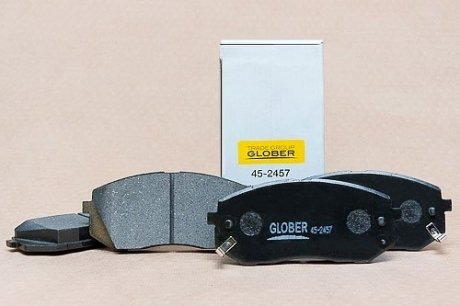 Колодки тормозные дисковые GLOBER 45-2457 (фото 1)