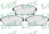 Комплект гальмівних колодок з 4 шт. дисків LPR 05P1562 (фото 2)