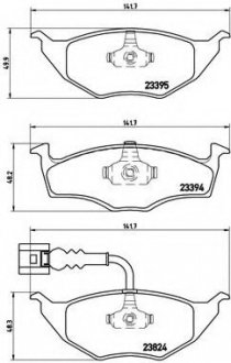 Тормозные колодки дисковые BREMBO P85063 (фото 1)