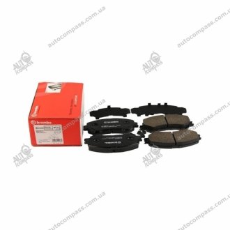 Тормозные колодки дисковые BREMBO P56100