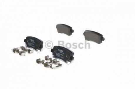Комплект гальмівних колодок, дискове гальмо Bosch 0986424124 (фото 1)