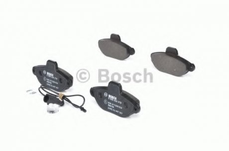 Тормозные колодки дисковые Bosch 0986424379 (фото 1)