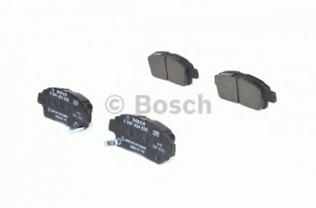 Тормозные колодки дисковые Bosch 0986424535 (фото 1)
