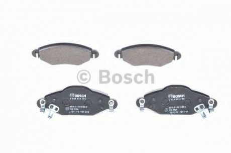 Тормозные колодки дисковые Bosch 0986424788 (фото 1)
