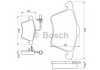 Гальмівні колодки дискові FORD Galaxy/SEAT Alhambra/VW Sharan -08 Bosch 0986424780 (фото 6)