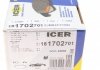 Тормозные колодки дисковые ICER 181702701 (фото 5)