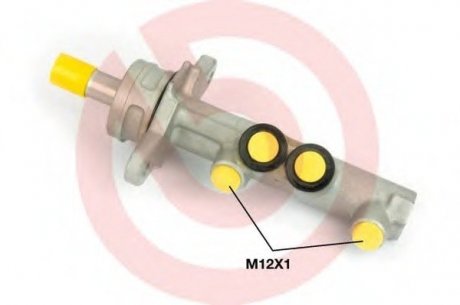 Гальмівний циліндр головний BREMBO M85003 (фото 1)