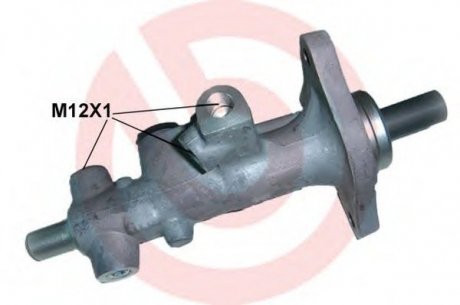 Главный тормозной цилиндр BREMBO M50034 (фото 1)