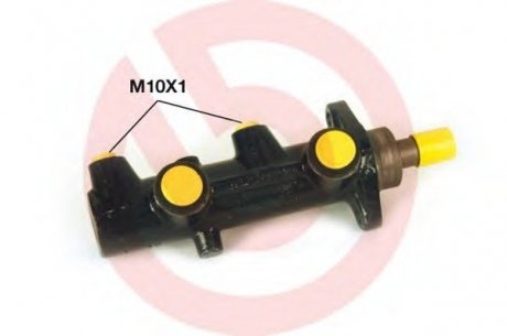 Главный тормозной цилиндр BREMBO M50005 (фото 1)