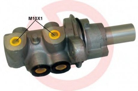 Главный тормозной цилиндр BREMBO M23070 (фото 1)