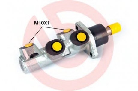 Главный тормозной цилиндр BREMBO M23052 (фото 1)