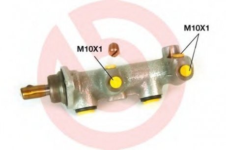 Главный тормозной циліндр BREMBO M06012 (фото 1)
