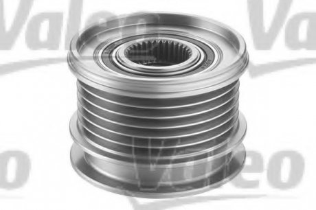 Шків генератора MERCEDES C/CLS/E/G/GL/GLE/GLK/GLS/M/S/SL/SLC/SLK/Sprinter/Viano/Vito "1,6-6,2 \'\'03>> Valeo 588031 (фото 1)