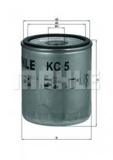 Фільтр паливний Komatsu Mahle KC 5 (фото 1)