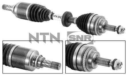 Привідний вал передн. лів 621мм RENAULT CLIO II NTN SNR DK55.136 (фото 1)
