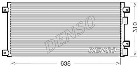 Конденсатор, кондиционер Denso DCN12006 (фото 1)