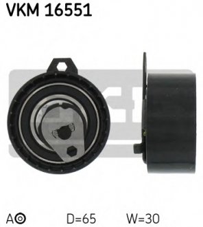 Натяжний ролик, ремень грм (ви-во) SKF VKM 16551 (фото 1)