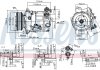 Компрессор кондиционера NISSENS 89465 (фото 9)