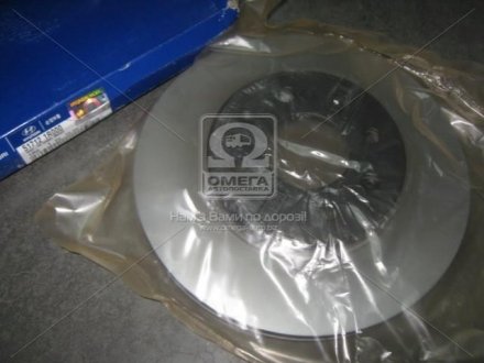 Диск гальмівний передній Hyundai Accent/Kia Rio 11- (вир-во) MOBIS 51712-1R000