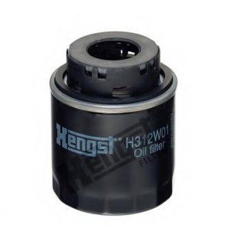 Фільтр масляний HENGST H312W01 (фото 1)
