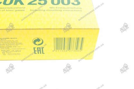 Фильтр салона угольный MANN CUK 25 003